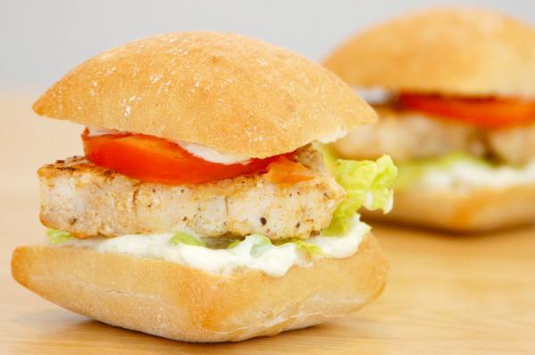 Fish burger